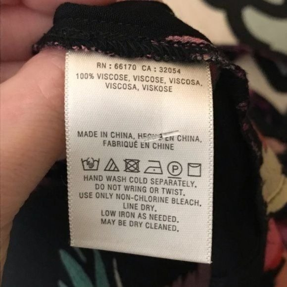 Maeve Anthropologie M choker blouse black floral - Picture 8 of 8